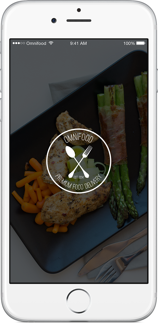 Omnifood app on
                        iPhone